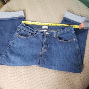 Levis high-rise capri sz 10 skinny jeans